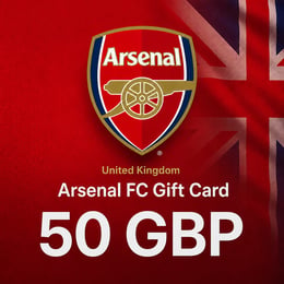 Arsenal FC United Kingdom Gift Card 50 GBP