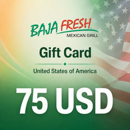 Baja Fresh United States Gift Card 75 USD
