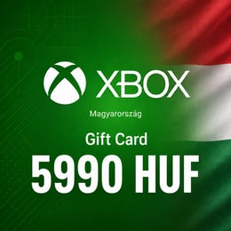 Xbox Magyarország Ajándék Kártya 5990 HUF