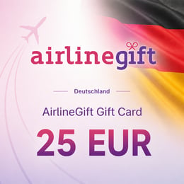 AirlineGift Deutschland Geschenkkarte 25 EUR