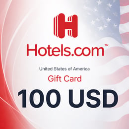 Hotels.com United States Gift Card 100 USD