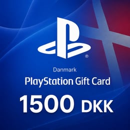 PlayStation Danmark Gavekort 1500 DKK