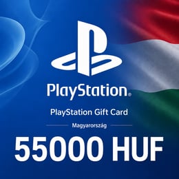 PlayStation Magyarország Ajándékkártya 55 000 HUF
