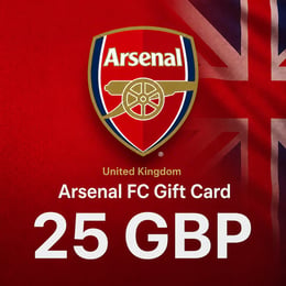 Arsenal FC United Kingdom Gift Card 25 GBP