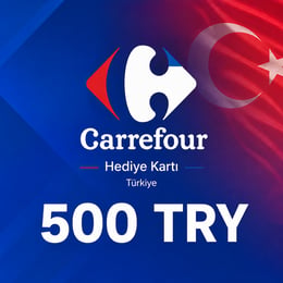 Card Cadou CarrefourSA Turcia 500 TRY