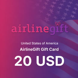AirlineGift United States Gift Card 20 USD