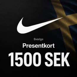 Tarjeta de regalo Nike Suecia 1500 SEK