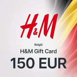 H&M Belgium Gift Card 150 EUR