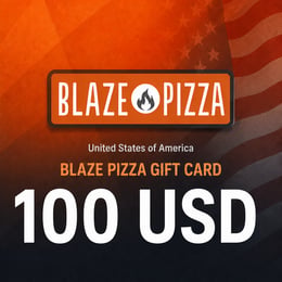 Blaze Pizza United States Gift Card 100 USD