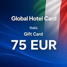 Global Hotel Card Italië Cadeaubon 75 EUR
