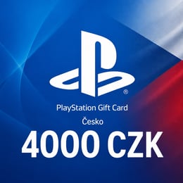 Carte cadeau PlayStation République tchèque 4000 CZK