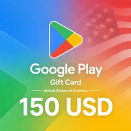 Google Play United States Gift Card 150 USD