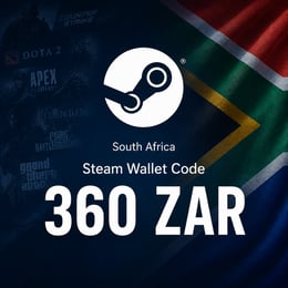 Steam South Africa Wallet Code 360 ZAR