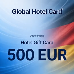 Global Hotel Card Germany Gift Card 500 EUR
