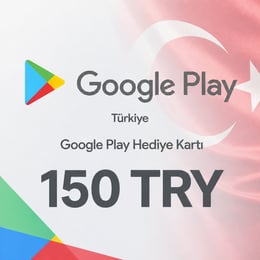 Подаркова карта Google Play Туреччина 150 TRY