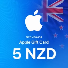 Apple New Zealand Gift Card 5 NZD