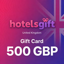 HotelsGift United Kingdom Gift Card 500 GBP