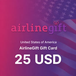 AirlineGift United States Gift Card 25 USD