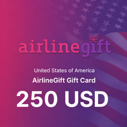 AirlineGift United States Gift Card 250 USD