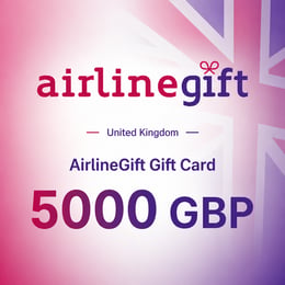AirlineGift United Kingdom Gift Card 5000 GBP