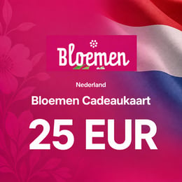 Bloemen Gift Card Netherlands Gift Card 25 EUR
