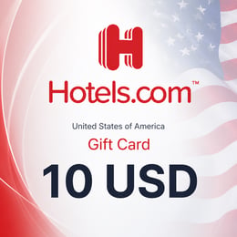 Hotels.com United States Gift Card 10 USD