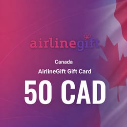 AirlineGift Canada Gift Card 50 CAD