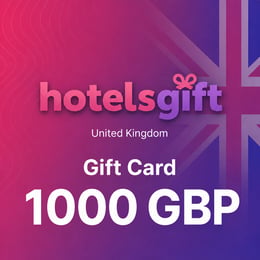 HotelsGift United Kingdom Gift Card 1000 GBP