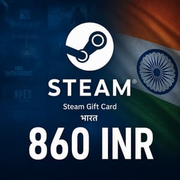 Steam भारत वॉलेट कोड 860 INR