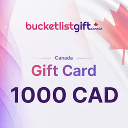 BucketlistGift Canada Gift Card 1000 CAD