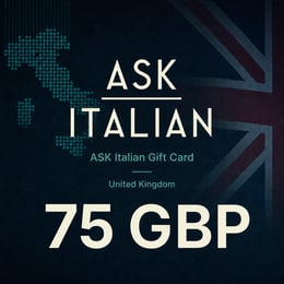 ASK Italian UK Gift Card 75 GBP