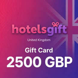 HotelsGift Карта за подарък за Обединеното кралство 2500 GBP