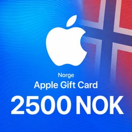 Carte Cadeau Apple Norvège 2500 NOK
