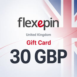 Flexepin Cartão Presente Reino Unido 30 GBP