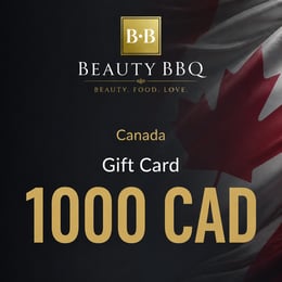 Beauty BBQ Canada Gift Card 1000 CAD