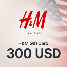 H&M United States Gift Card 300 USD
