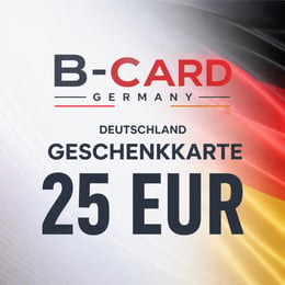 B-Card Germany Gift Card 25 EUR