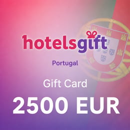 HotelsGift Cartão Presente Portugal 2500 EUR