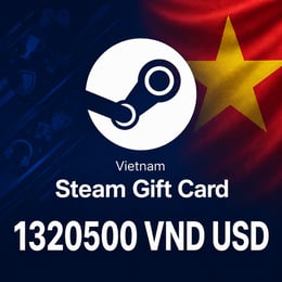 Mã ví Steam Việt Nam 1.320.500 VND