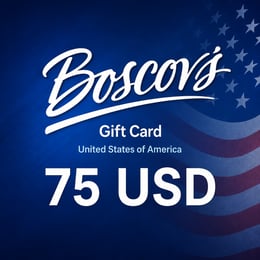 כרטיס מתנה של Boscov's ארה"ב ב-75 USD