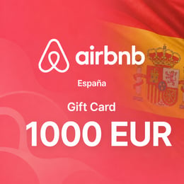 Tarjeta de regalo de Airbnb España 1000 EUR
