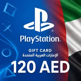 بطاقة هدية بلايستيشن الإمارات العربية المتحدة 120 دولار أمريكي