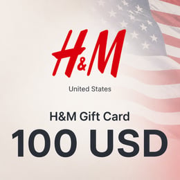 H&M United States Gift Card 100 USD