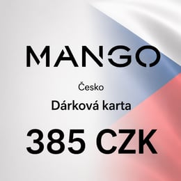 Cartão Presente Mango República Tcheca 385 CZK