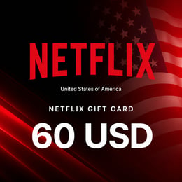 Netflix United States Gift Card 60 USD