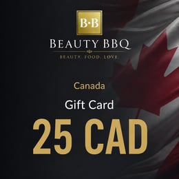Beauty BBQ Canada Gift Card 25 CAD