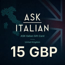 ASK Italian UK Gift Card 15 GBP