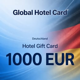Global Hotel Card Germany Gift Card 1000 EUR