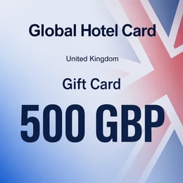 Global Hotel Card United Kingdom Gift Card 500 GBP