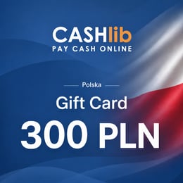 CASHlib Polonya Hediye Kartı 300 PLN
